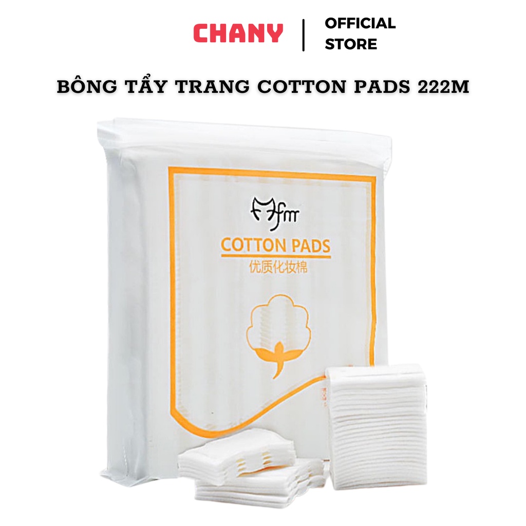 Bông Tẩy Trang Cotton Pad 3 Lớp - 222 Miếng [Hàng Nội Địa Trung]