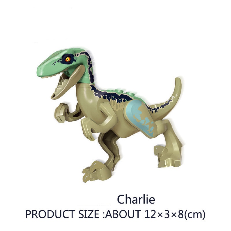 Đồ Chơi Lắp Ráp play Khủng Long T-Rex Tyrannosaurus Velociraptor