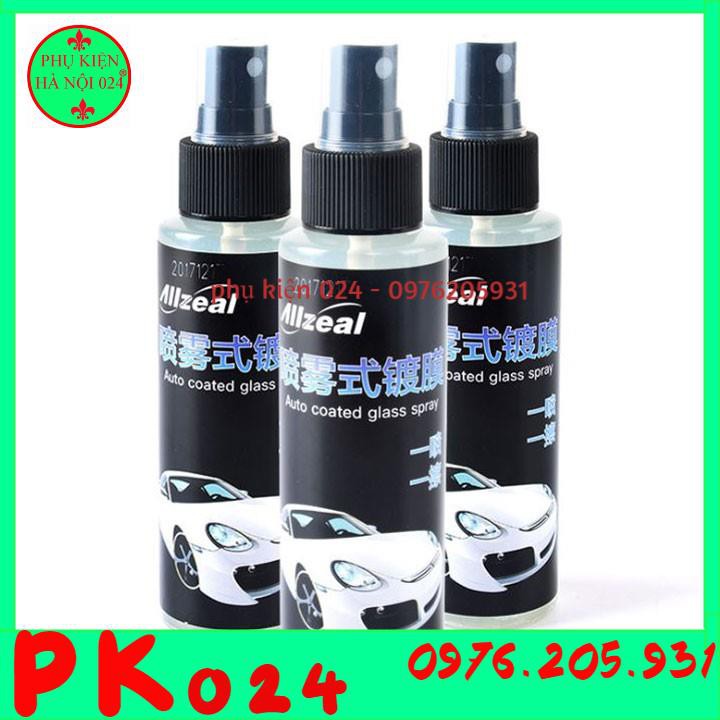 Bình Xịt Phủ Nano Làm Bóng Sơn Chống Thấm 100ml- Bình Xịt làm Mới Xe