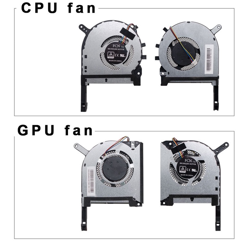 Quạt tản nhiệt mới cho laptop ASUS FX705 FX705G FX705G FX705GM FX86 FX86SM FX505 FX50D FX50G FX955GM FX50GM FX95 FX