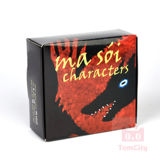 [50K Freeship] Bộ Bài Ma Sói Characters Việt Hoá