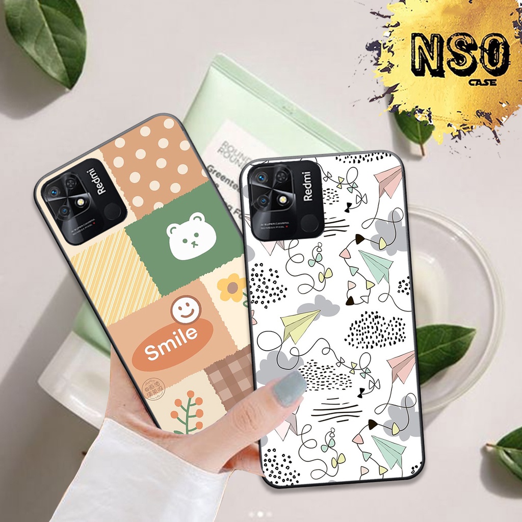 Ốp Xiaomi Redmi Poco C40 in hình họa tiết hoa lá đẹp