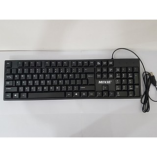 Bàn phím có dây MIXIE X7 đen