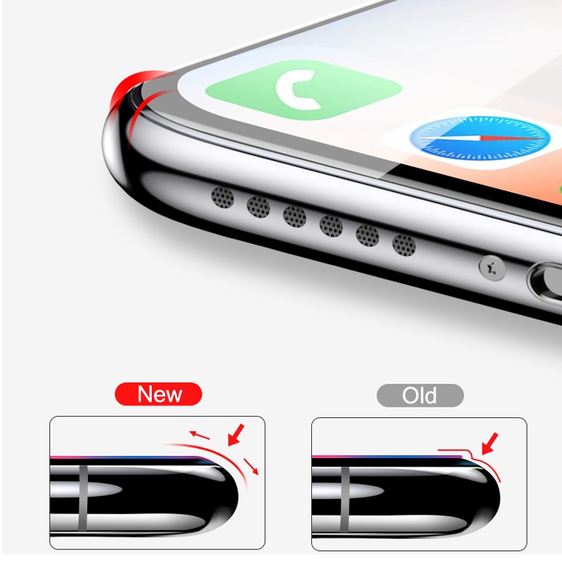 Kính cường lực bảo vệ màn hình 2.5D 9H cho iPhone 6 6S 6Splus 7 8 7Plus 8plus kèm miếng dán dính bụi và khăn lau