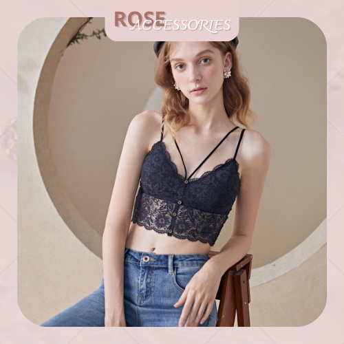 Áo Bra nữ ren tiểu thư gợi cảm cao cấp Rose Accessories mã BRA02 ( hàng đẹp )
