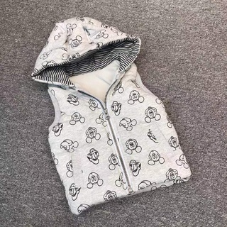 Áo gile phao mickey