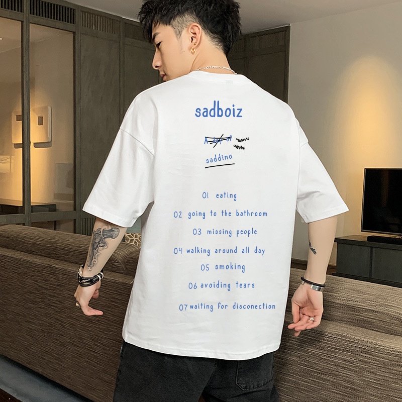 Áo thun tay lỡ form rộng saidboiz in khủng long dino 2 mặt hot trend 2022 - The OHara Fashion SAD4