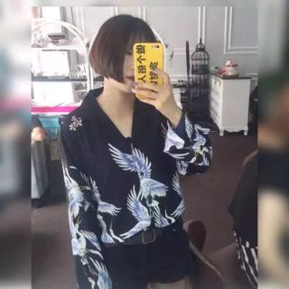 Áo sơ mi hạc ( Hàng order ) hagauorder