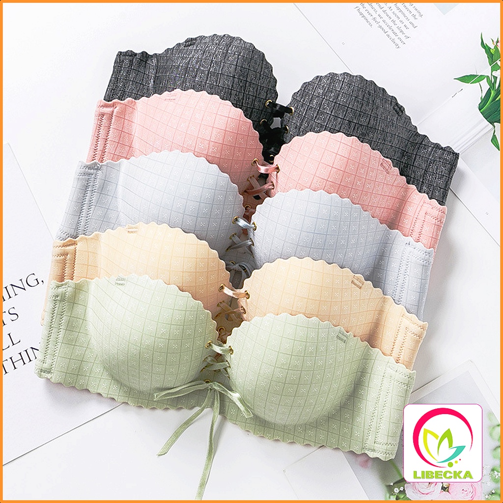 Áo lót nữ quây cup ngang chống tụt su đúc không gọng bàn tay thông hơi nâng ngực tạo khe Sexy gợi cảm LIBECKA AL16