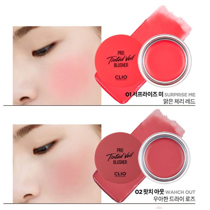 Má Hồng Trang Điểm Clio Pro Tinted Veil Blusher 4.5g | BigBuy360 - bigbuy360.vn