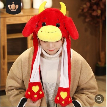 Mũ tai thỏ giật Nón tai thỏ giật siêu xinh nhiều mẫu (Set 1) - Hàng sẵn - Có bán sir