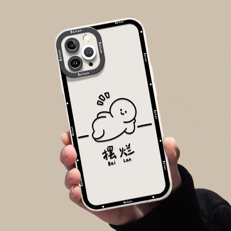 Ốp Điện Thoại TPU Dẻo Trong Suốt Họa Tiết Hoạt Hình Dễ Thương Cho IPhone 14 13 12 Pro Max 11 XS XR X 8 7 6S Plus