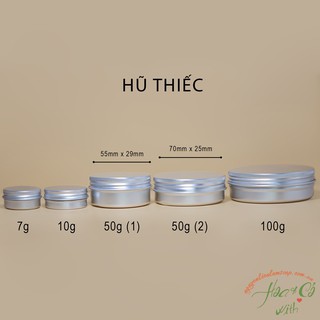Hũ Nhôm/Thiếc