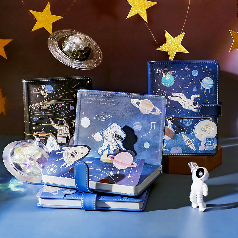 Sổ tay Galaxy Dreaming Series Giấc mơ sáng tạo sổ tay học sinh phong cách tinh tế Tập viết nhật ký xinh