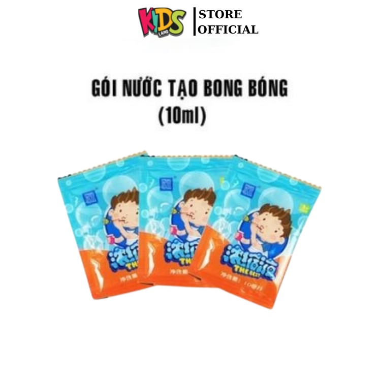 Nước pha bong bóng xà phòng, gói xà phòng dành cho đồ chơi thổi bóng của