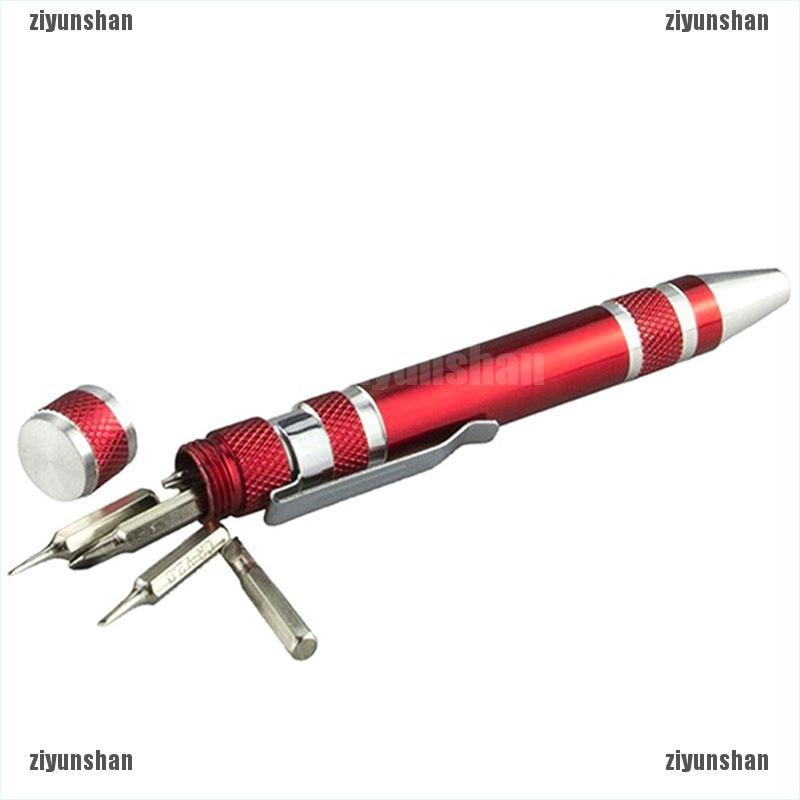 Tua Vít Mini Bỏ Túi Đa Năng 8 Trong 1