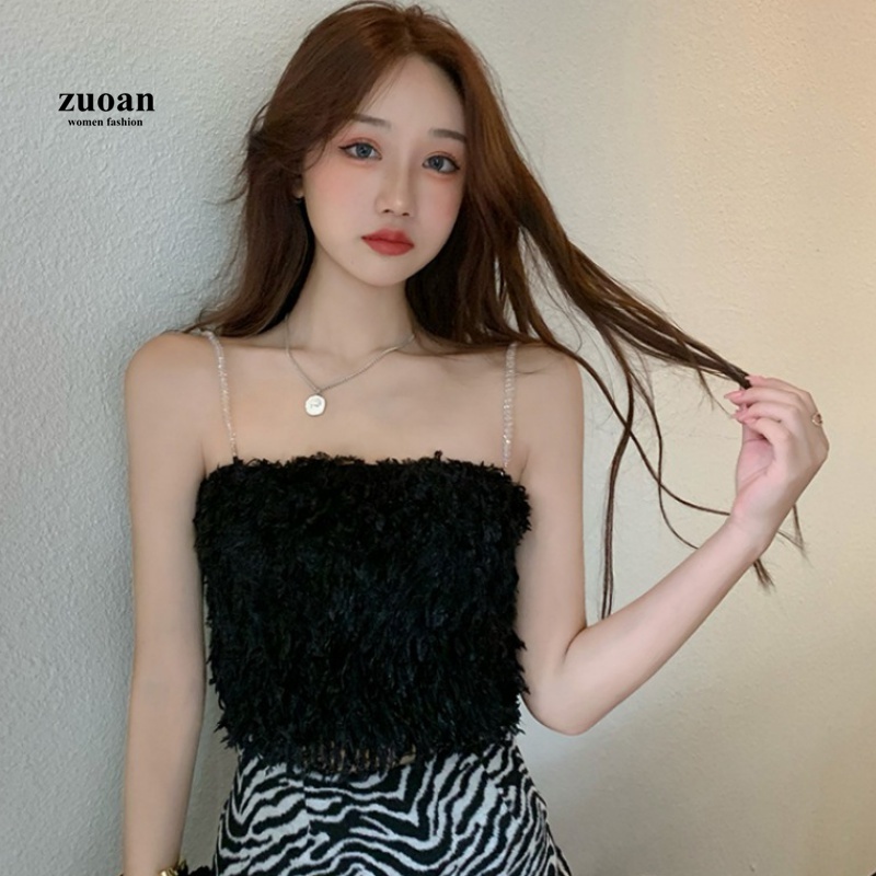 SUXI Áo dây phong cách Hàn Quốc gợi cảm cho nữ