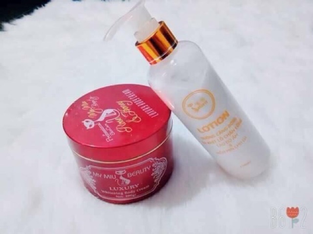 Kem Body Vip Luxury My Miu [tặng kèm Lotion 250ml]