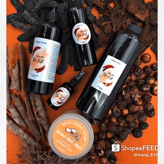 Dầu gội bồ kết cô đặc Poppy Corner