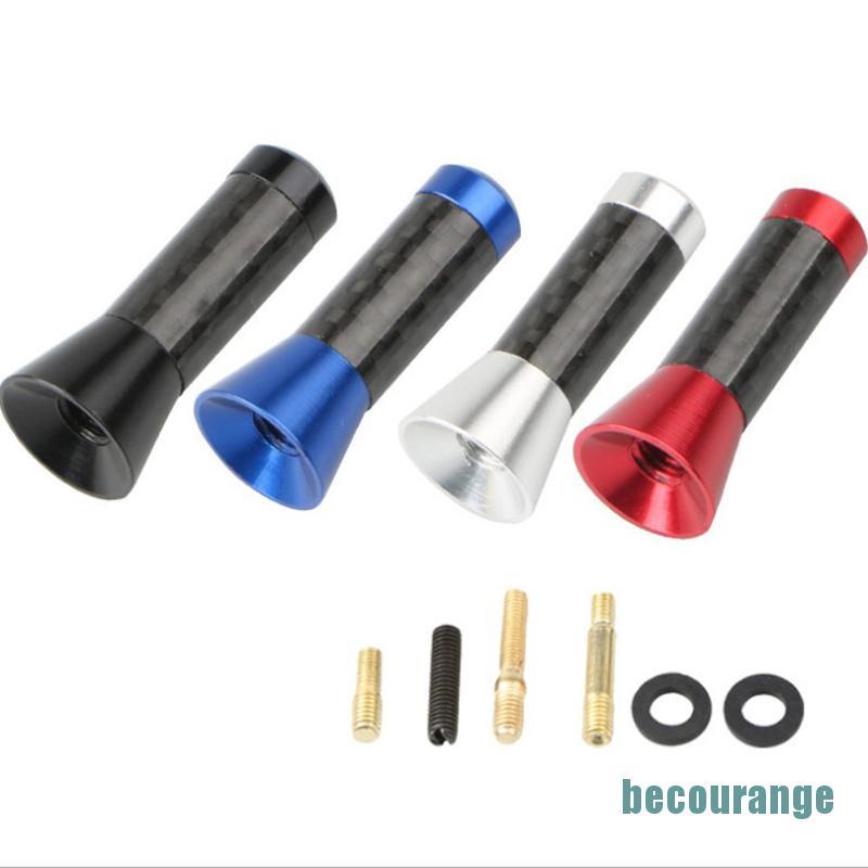 1 Ăng ten sợi carbon phụ kiện trang trí xe hơi 3.5cm 8cm 12cm 28cm