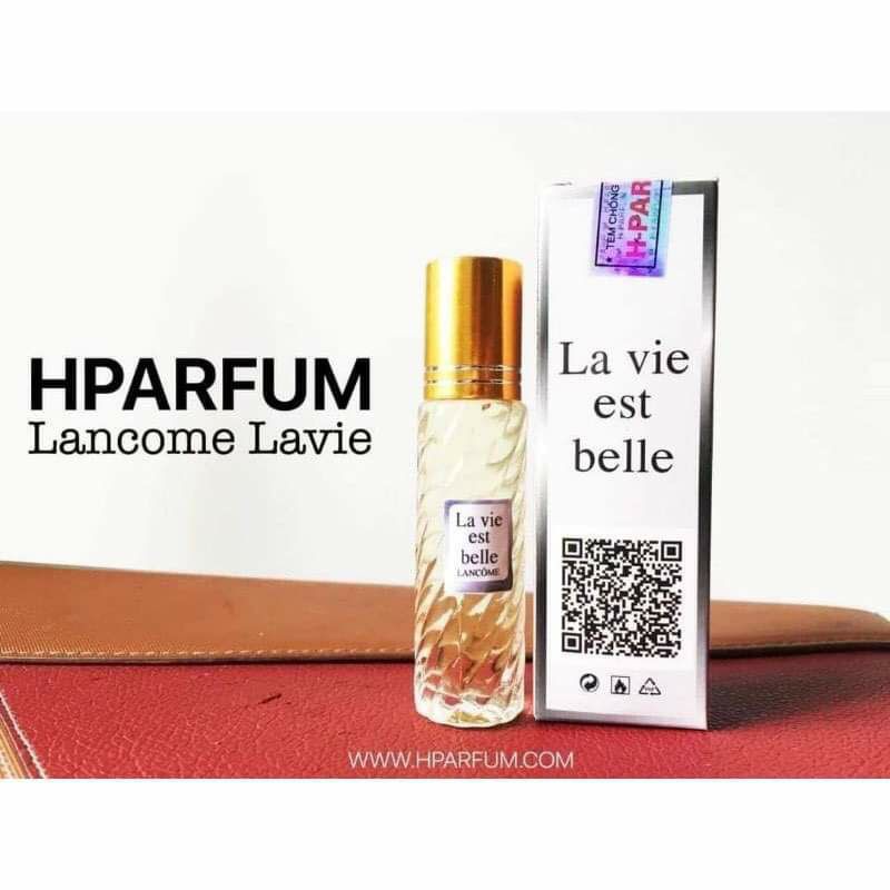 Nước hoa Hparfum Lancome Lavie Est Belle Tinh dầu thơm dạng lăn mini 12ml