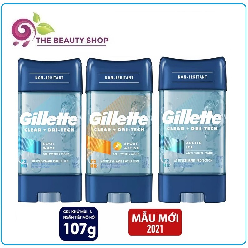 Gel khử mùi NAM Gillette Cleat Gel 107g từ Mỹ