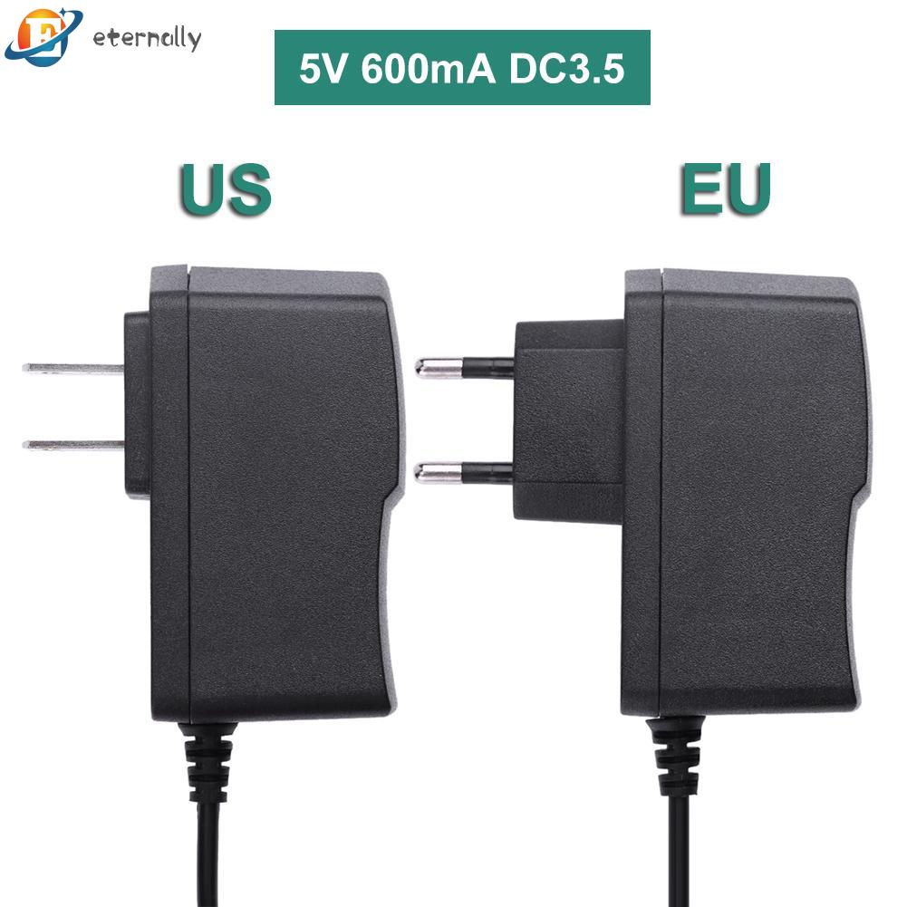 Eternally 5V 0.6A 600mA DC3.5x1.35 Power Supply Adapter Charger for TP-LINK Router
