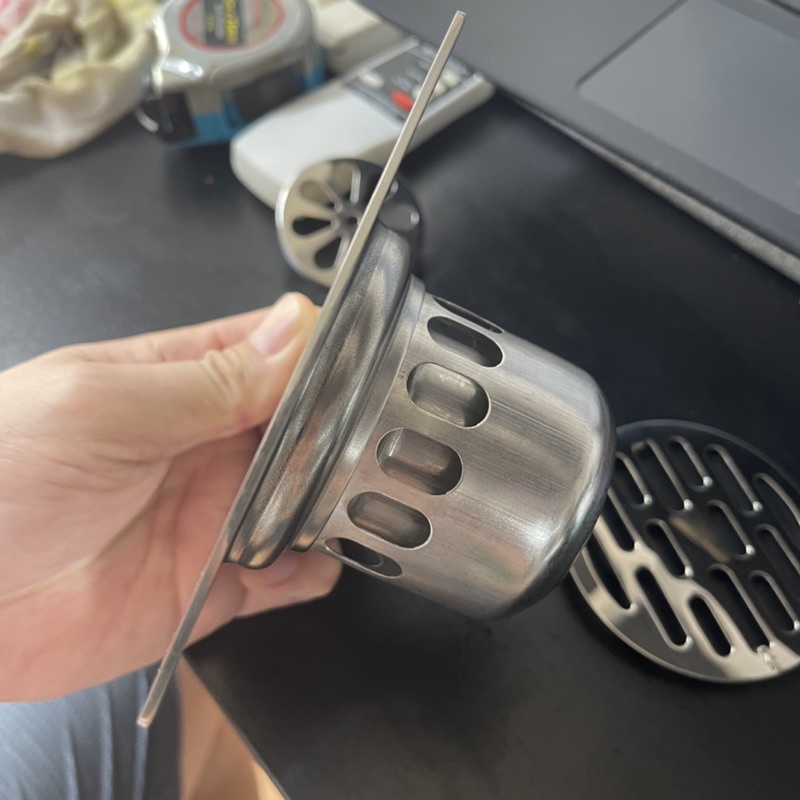 Thoát sàn 100% inox sus 304 độ dày 2li, dùng cho ống F76-F90-F110cm