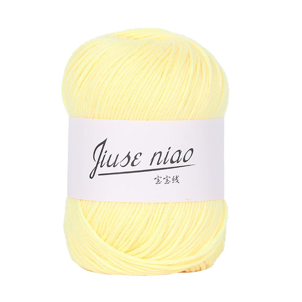 1 Cuộn 6 Sợi Dây Cotton Dùng Đan Quần Áo Trẻ Em