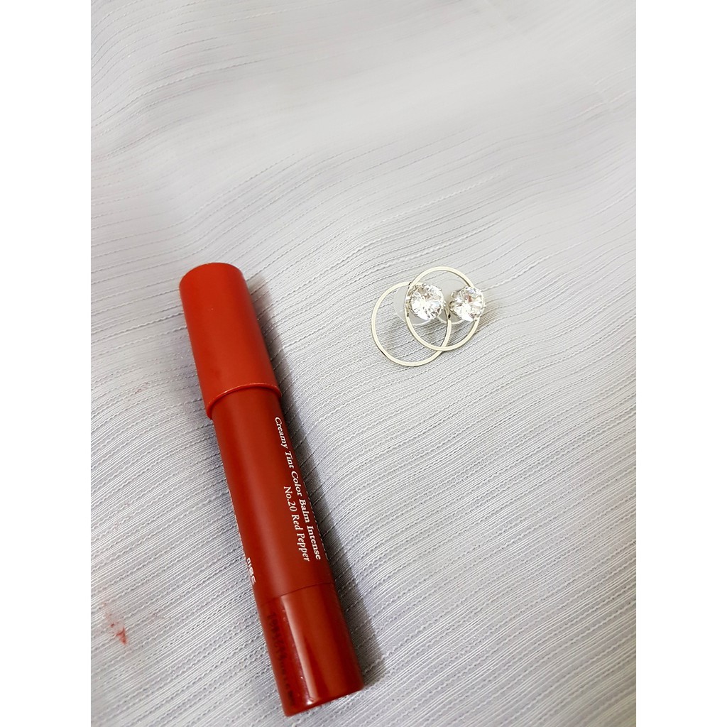 [ xả kho ] - KHUYÊN TAI VONG BẠC ĐÍNH ĐÁ CAO CẤP HÀN QUỐC - E555