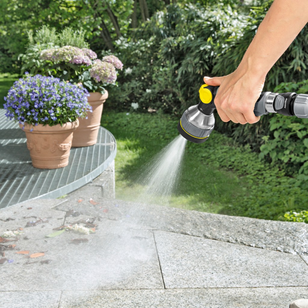 Vòi tưới cây đa năng Premium Karcher với 4 chức năng phun tia nước