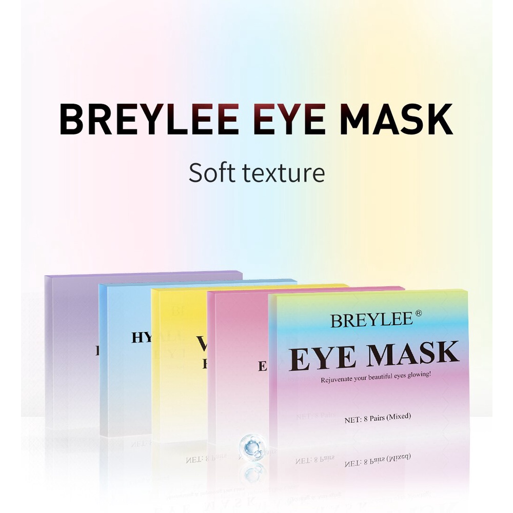1 Cặp Mặt Nạ Mắt BREYLEE Chống Lão Hóa Xóa Nếp Nhăn Nuôi Dưỡng Da Quanh Mắt