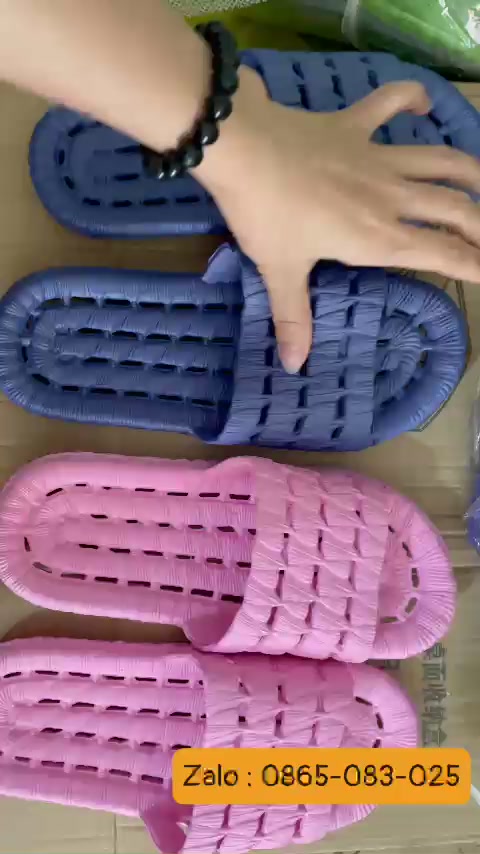 [Mã LIFE1511A giảm 10% đơn 50K] Dép đi trong nhà tắm, văn phòng, dép xốp lỗ siêu bền, siêu nhẹ, giá rẻ, chống trơn trượt | BigBuy360 - bigbuy360.vn