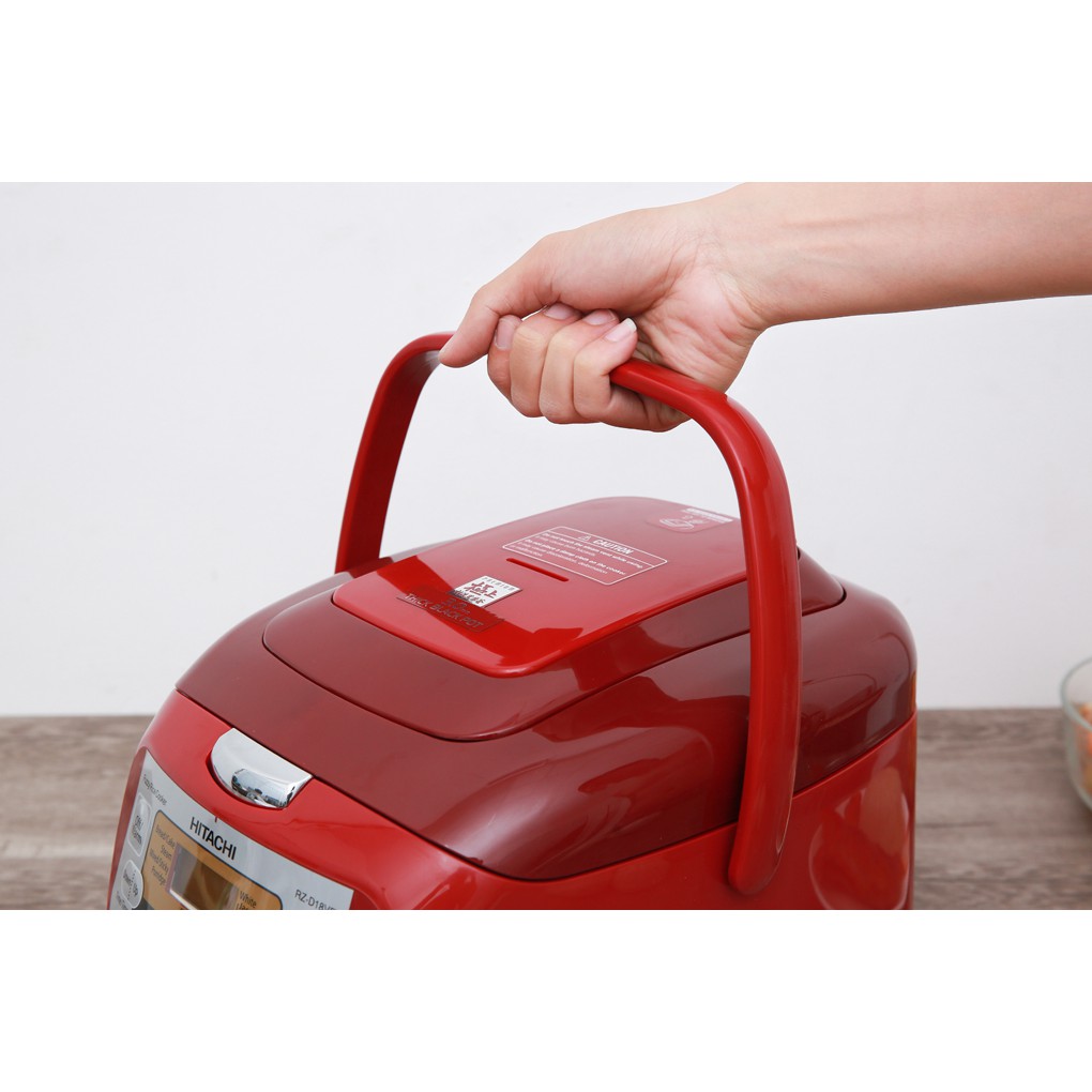 Nồi cơm điện tử Hitachi  RZ-D18VFY 1.8 lít đỏ