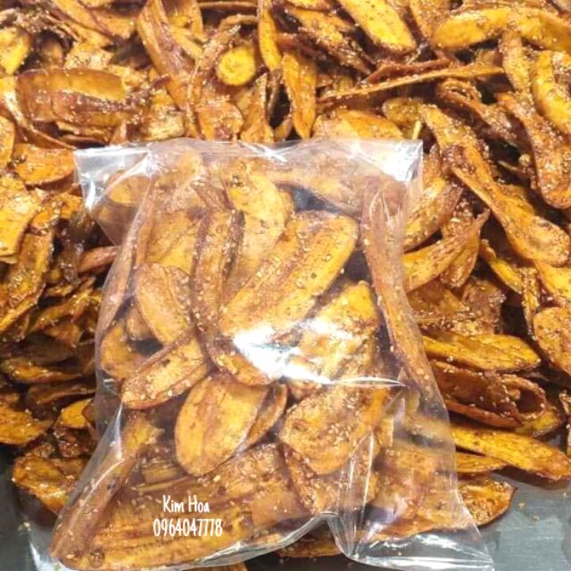 Chuối Sấy Mè Giòn 500G
