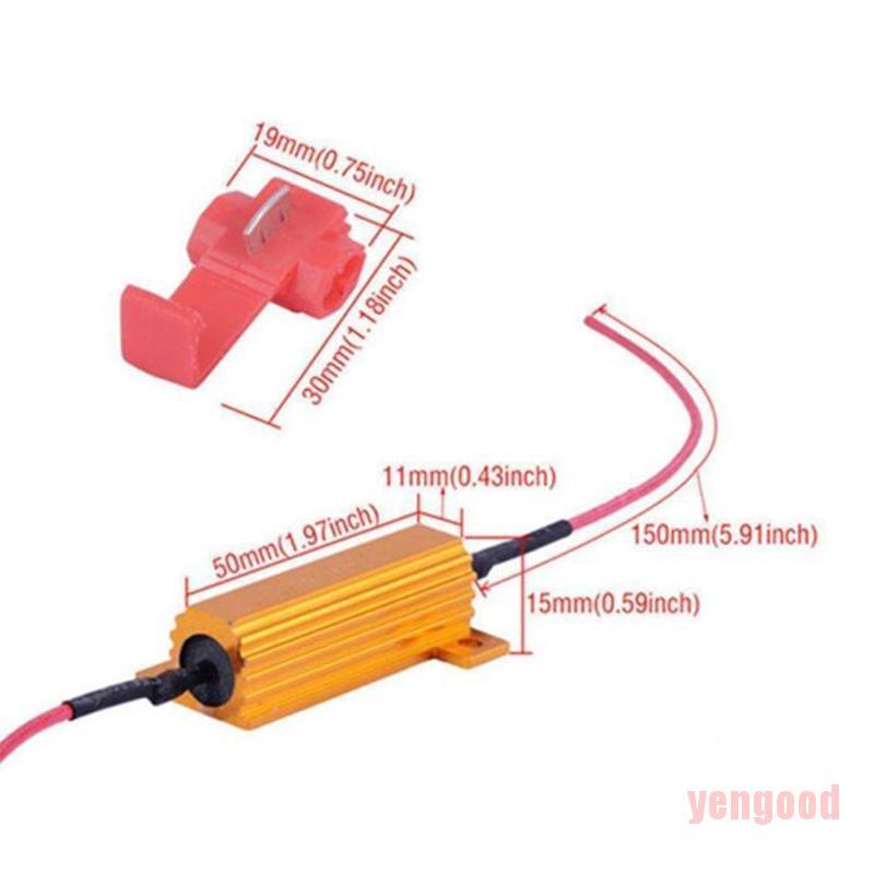 Set 4 Điện Trở Tải 50w 6 Ohm Chuyên Dụng Cho Đèn Led