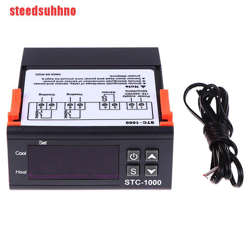 Bộ Điều Khiển Nhiệt Độ 220v Stc-1000 + Cảm Biến