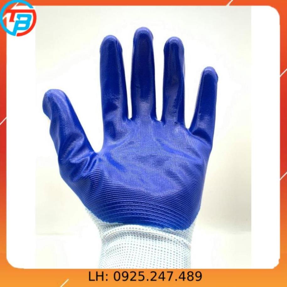 Găng tay bảo hộ Phủ Cao Su Nhựa PU 388 CÁP THÉP Thái Bình Vina
