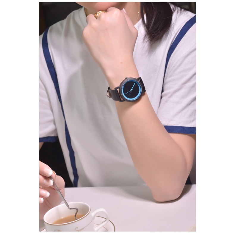Đồng hồ nữ JUHANI kiểu dáng thể thao đồng hồ nữ đeo tay mặt tròn phong cách trẻ trung năng động - DHT05