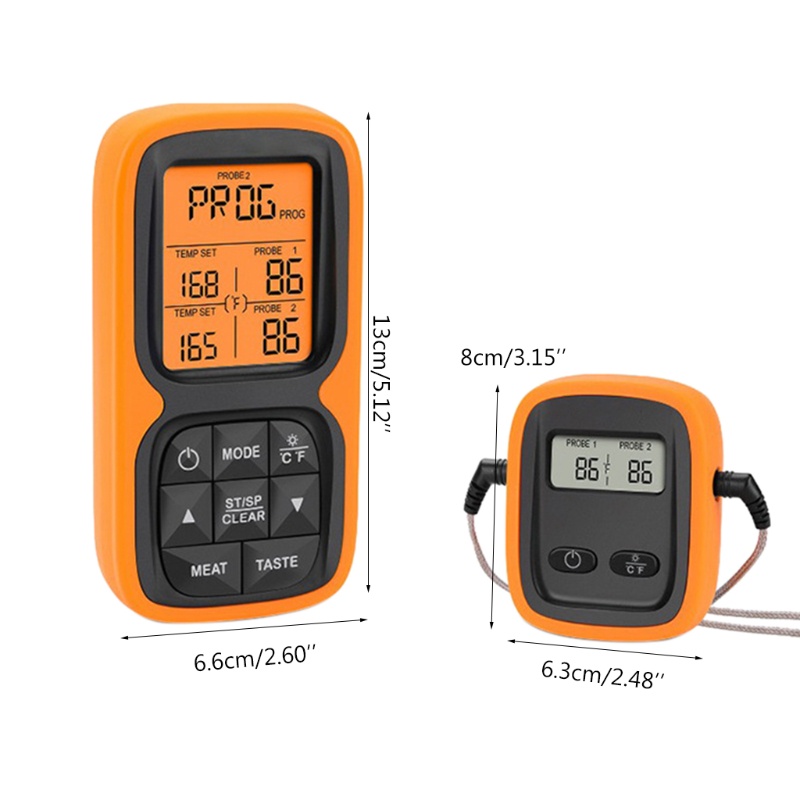 Nhiệt Kế Đo Nhiệt Độ Lò Nướng BBQ