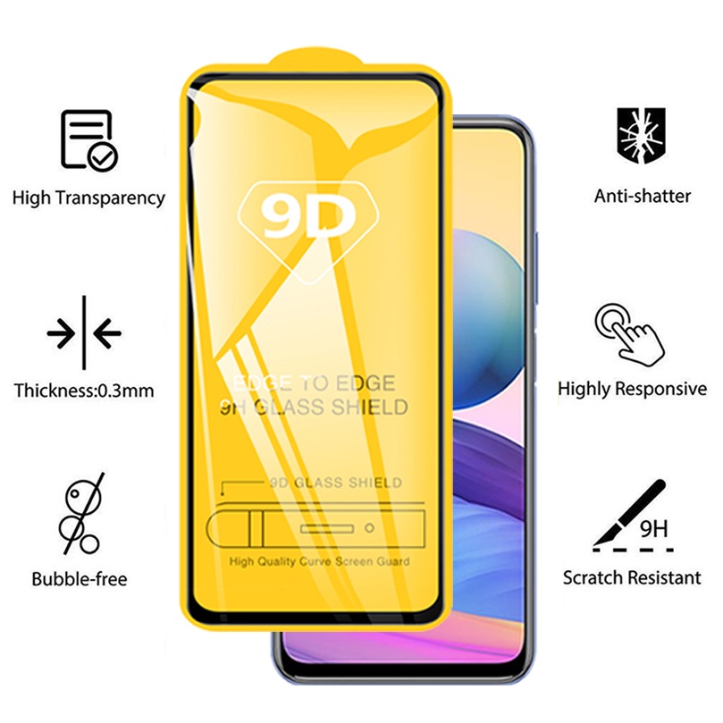 Miếng dán cường lực 9d Koosuk bảo vệ toàn diện mạnh mẽ dành cho Xiaomi Redmi Note 10 Pro Max 10S 4G 5G