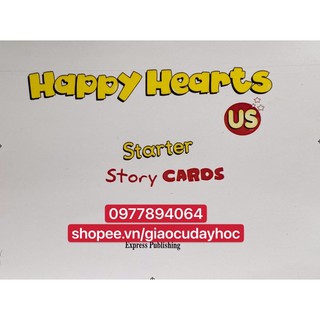Story Card -Happy Heart Starter - Khổ A4-Thẻ dạy trẻ học Tiếng Anh qua truyện