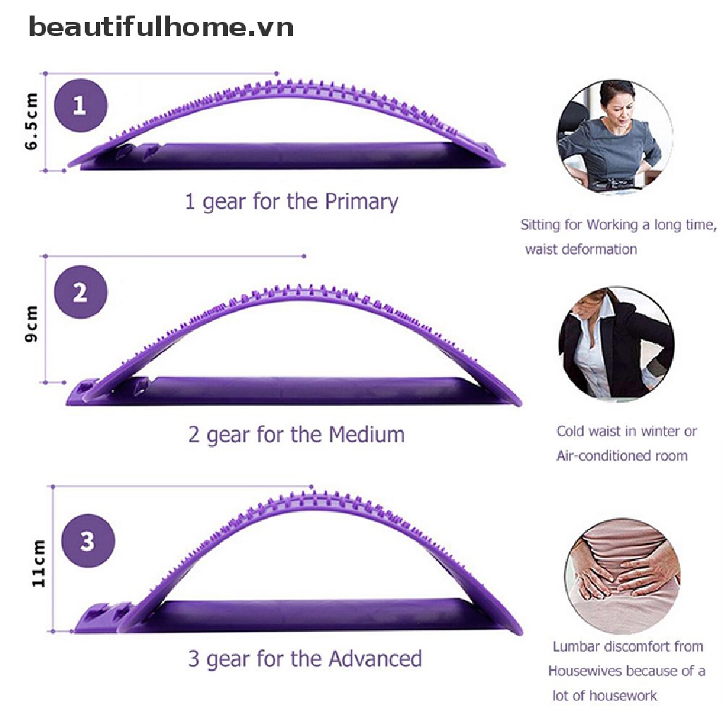 (Hàng Mới Về) Dụng Cụ Giảm Đau Lưng