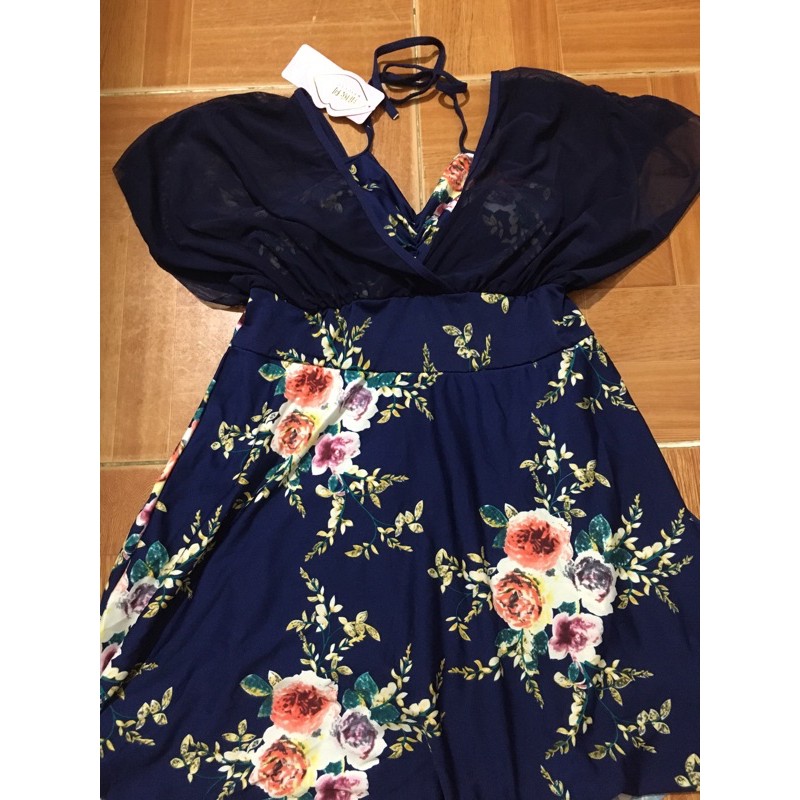 Bikini bigsize cho người béo eo cao nâng ngực che bụng siêu tôn dáng dễ thương AT141 bộ bơi