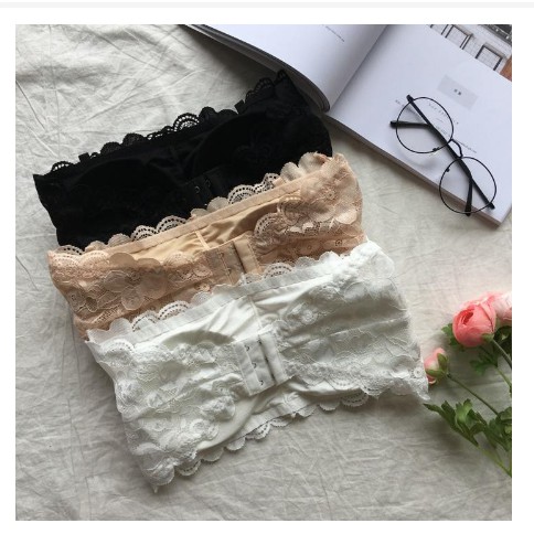 ÁO BRA KHÔNG DÂY VIỀN REN CÚP NGỰC CÁ TÍNH THỜI TRANG