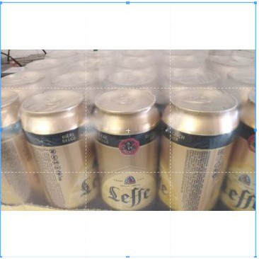 Bia Leffe vàng 500ml Thùng 24 lon Nhập Khẩu Bỉ