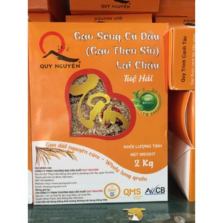 2 KG GẠO LỨT SÉNG CÙ-MƯỜNG LÒ QUY NGUYÊN HÚT CHÂN KHÔNG