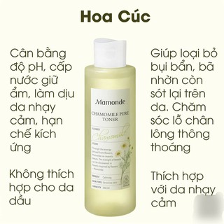 Nước Hoa hồng Mamonde Mini 25ml