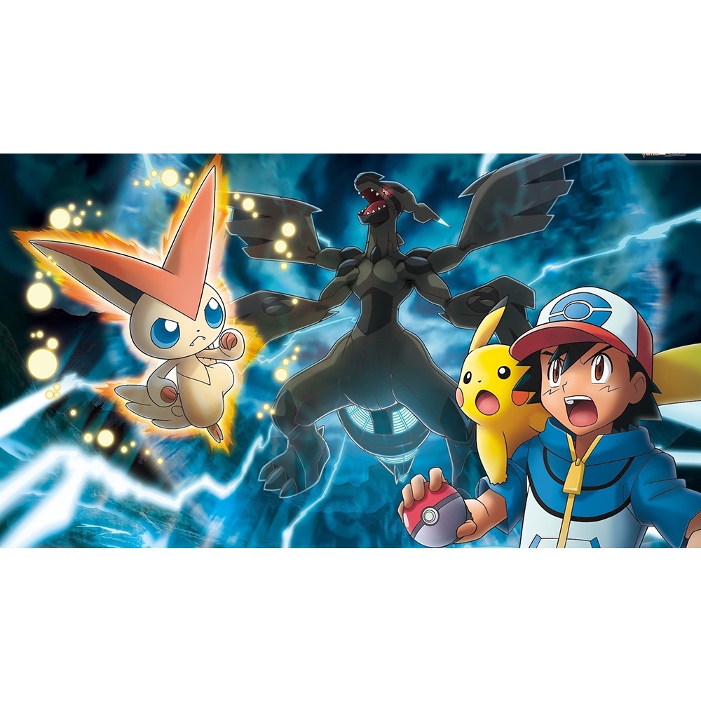 Poster A5 dán tường Anime, decal 15x21 trang trí có keo Pokémon Wallpapers - Mẫu 3
