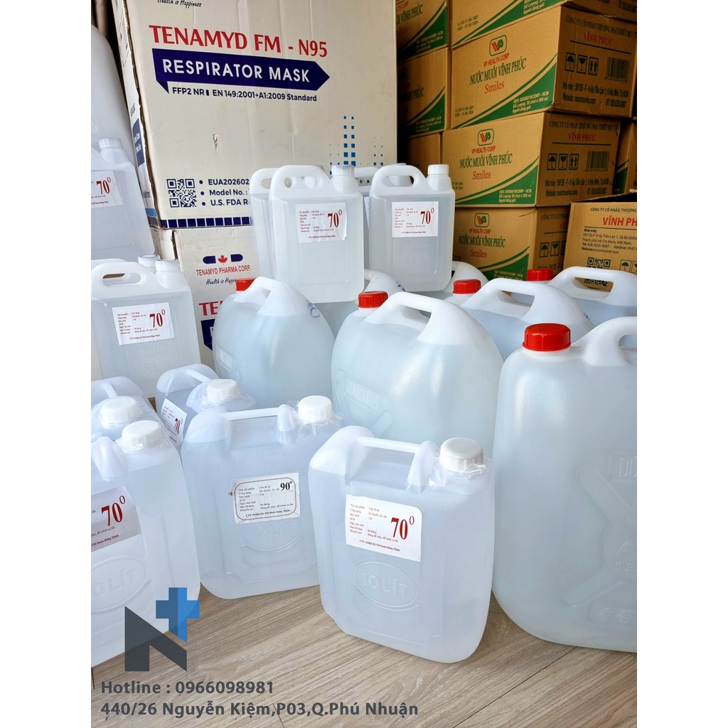 Can 5 lít - 10 lít Cồn y tế ETHANOL 70 độ ( Ship hỏa tốc ) | BigBuy360 - bigbuy360.vn